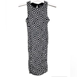 Art Class - Girls Smiley High Neck Mesh Dress